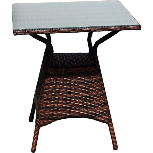 Brown Rattan and Glass Centre Table. @HOG - Home Office Garden Online Marketplace