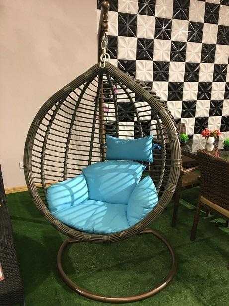 Congo Rattan Hanging Chair - 001. @HOG - Home Office Garden Online Marketplace