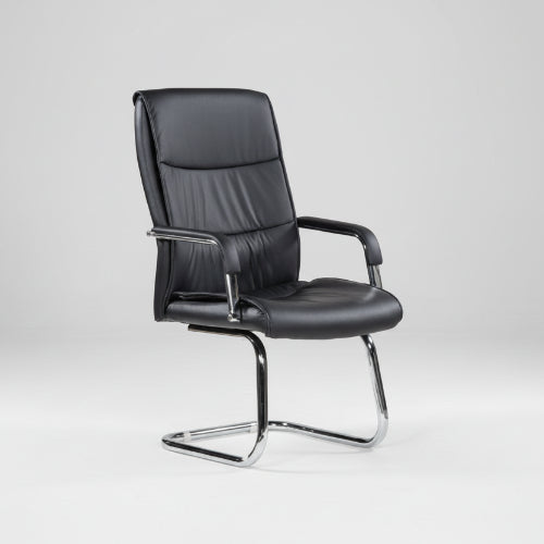 Durable Visitor Leather Chair - LK107C @HOG - Home Office Garden Online Marketplace