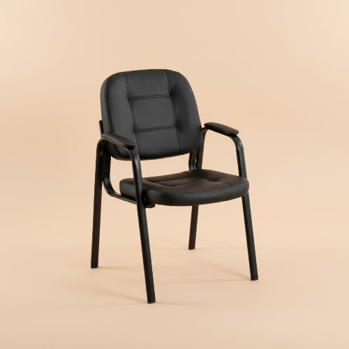 Easy-XL-4L-Visitors Chair - Leather. @HOG - Home Office Garden Online Marketplace