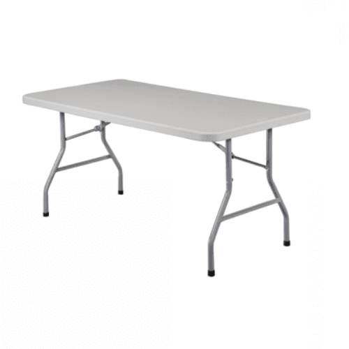Foldable Rectangular 6 Seater Plastic Table @HOG - Home Office Garden Online Marketplace