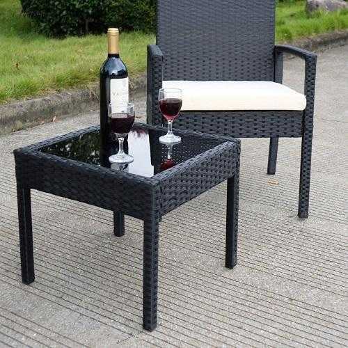 Goplus 3 PS Outdoor Rattan Patio Furniture Set. @HOG - Home Office Garden Online Marketplace