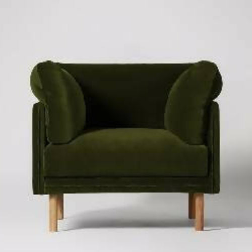 Jess Armchair - Fern Green in Deep Velvet @HOG - Home Office Garden Online Marketplace
