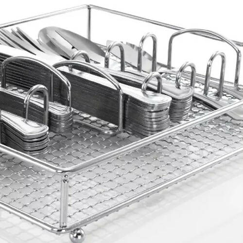 Gibson Home Prato Flatware Set With Caddy - 65pieces
