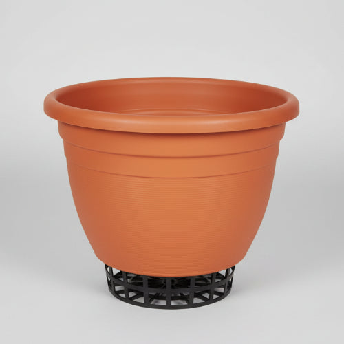 Large Plastic Flower Pot with Self-Watering Grid Set of 2 @HOG - Home Office Garden Online Marketplace