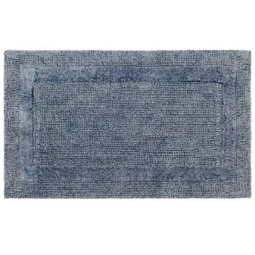 Linsan Costco Bath Rug Cotton Reversible Washable - 19" X 24" - Blue @HOG - Home Office Garden Online Marketplace