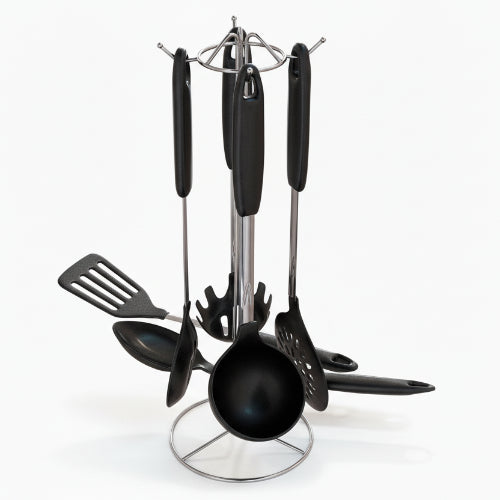 Linsan Kitchen Tools Set - 7 Pieces @HOG - Home Office Garden Online Marketplace