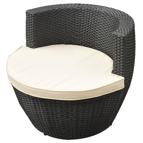 Outsunny 1-Piece Outdoor Stacking Rattan Patio Chair. @HOG - Home Office Garden Online Marketplace