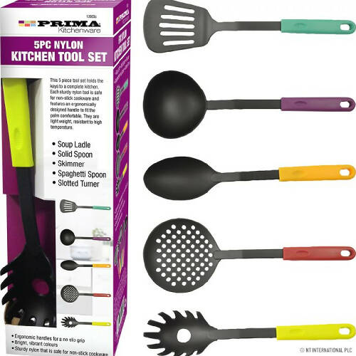 Prima 5pc Nylon Kitchen Tool Set
@ HOG-Home Office Garden online marketplace