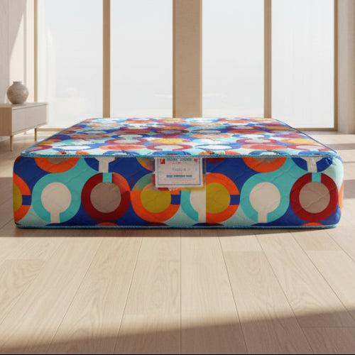 Royal Amarya-Poly Cotton Fabric Plain Mattress - [75 x 72 x 6"] [6ft x 6ft x 6inches](Lagos Only) @HOG - Home Office Garden Online Marketplace