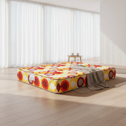Royal Amarya - Poly Cotton Fabric Plain Mattress - [75 x 54 x 6"] [6ft x 4.4ft x 6inches](Lagos Only) @HOG - Home Office Garden Online Marketplace