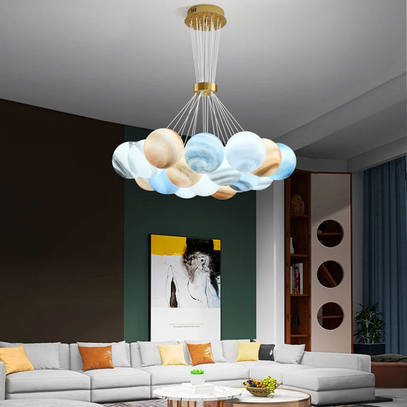 Colour Pattern Chandelier