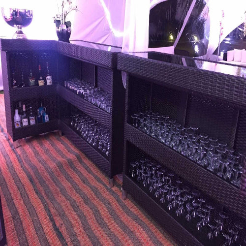 Stylish Rattan Outdoor Bar Counter. @HOG - Home Office Garden Online Marketplace