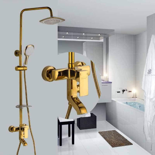 The Choice N246 Gold Plated Shower Set @HOG - Home Office Garden Online Marketplace