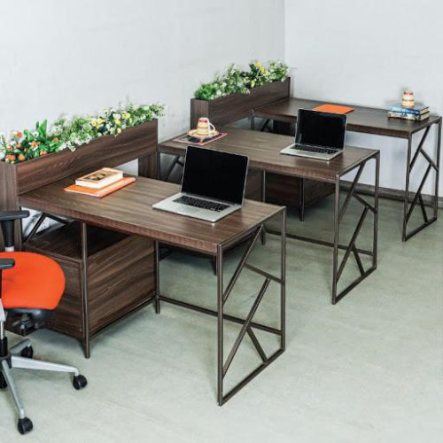 Trepiz 4 Man Workstation Office Desk @HOG - Home Office Garden Online Marketplace