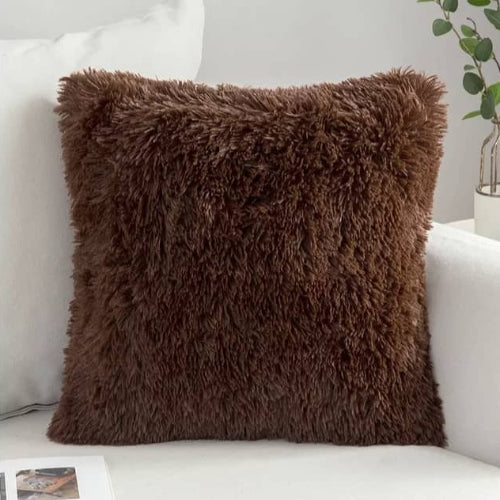Unique Fur Throw Pillow 20 x 20. @HOG - Home Office Garden Online Marketplace