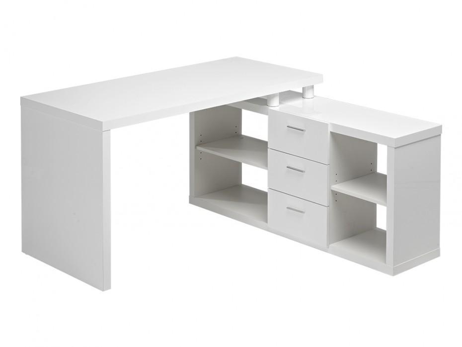 ALDRIC White Office Table Home Office Garden | HOG-HomeOfficeGarden | online marketplace