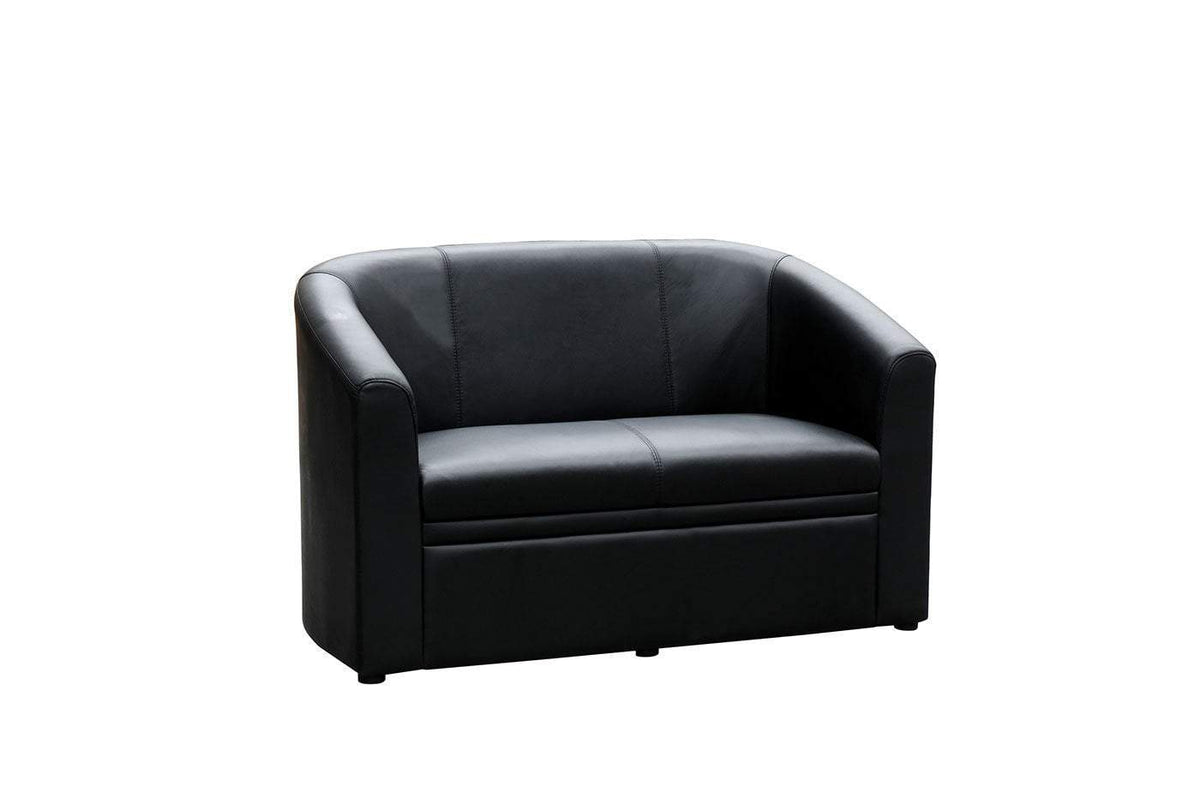 Brighton PU Leather Tub Double Lounge Chair Home Office Garden | HOG-HomeOfficeGarden | HOG-Home.Office.Garden