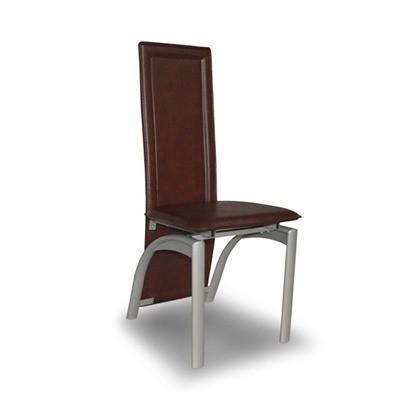 Brown PU Leather Dining Chair-M002