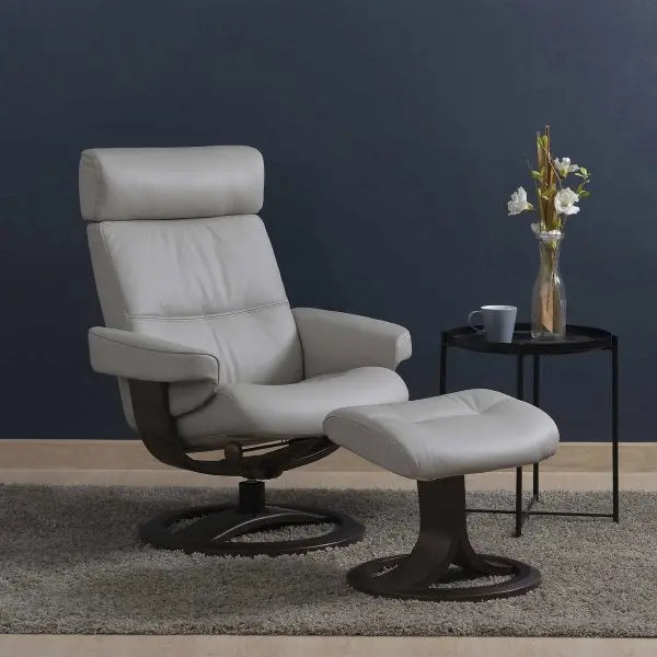 Oslo Leather Recliner & Ottoman Home Office Garden | HOG-HomeOfficeGarden | online marketplace