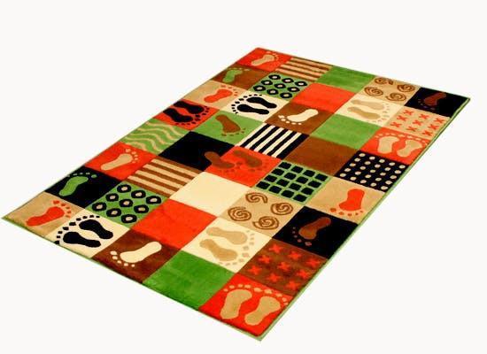 Centre Rug - 84083 PGreen Aafreen Series