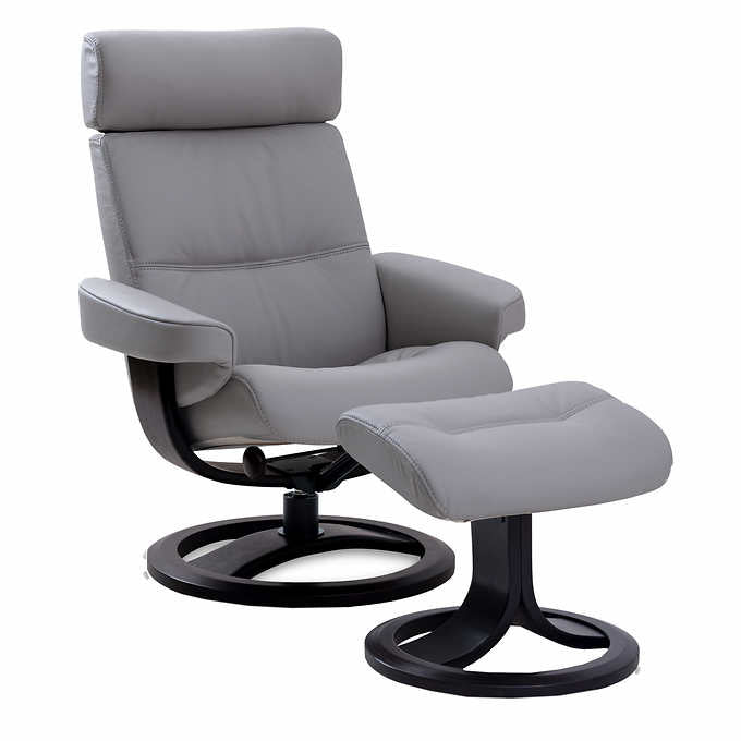 Oslo Leather Recliner & Ottoman Home Office Garden | HOG-HomeOfficeGarden | online marketplace