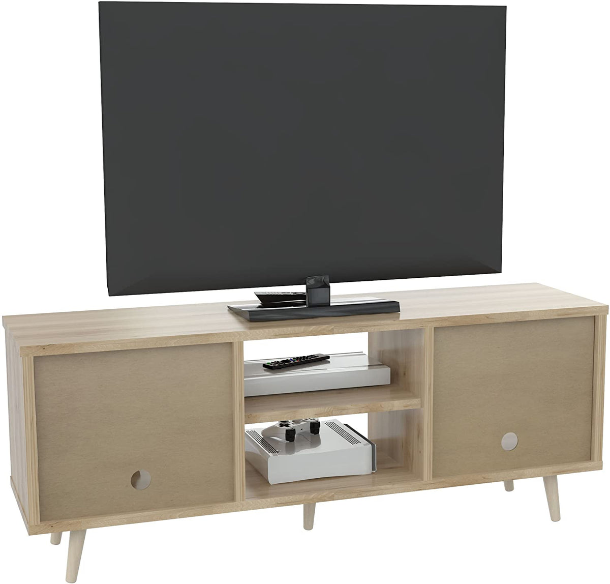 Inval Mid-Century Modern TV Console Home Office Garden | HOG-HomeOfficeGarden | online marketplace