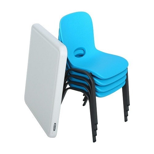Lifetime Kids Table And Chair Set - Glacier Blue