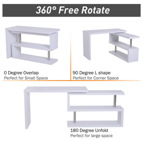 Modern L-shaped Office Desk Home Office Garden | HOG-HomeOfficeGarden | online marketplace