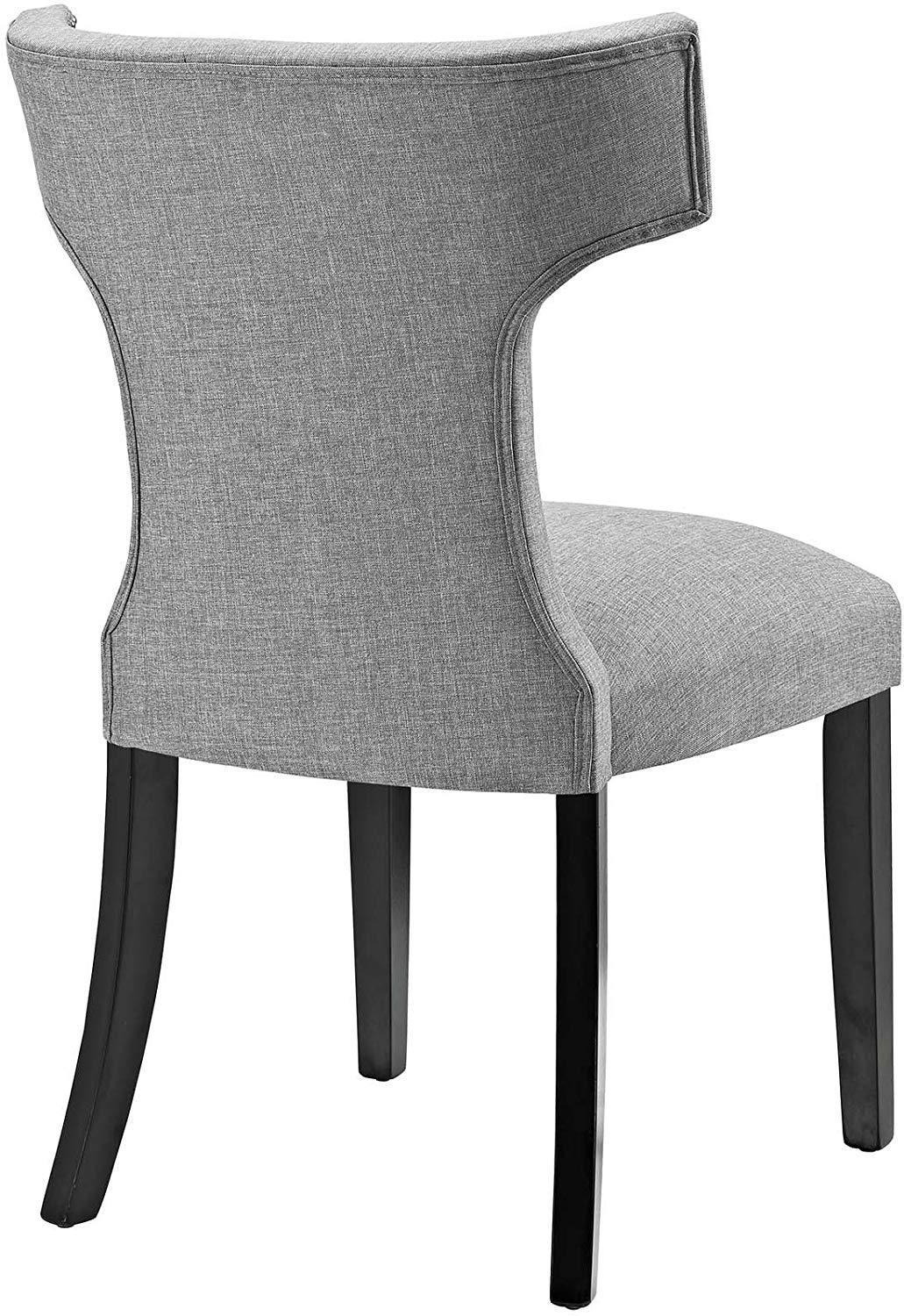 Modway Curve Upholstered Fabric Chair Home Office Garden | HOG-HomeOfficeGarden | HOG-Home.Office.Garden
