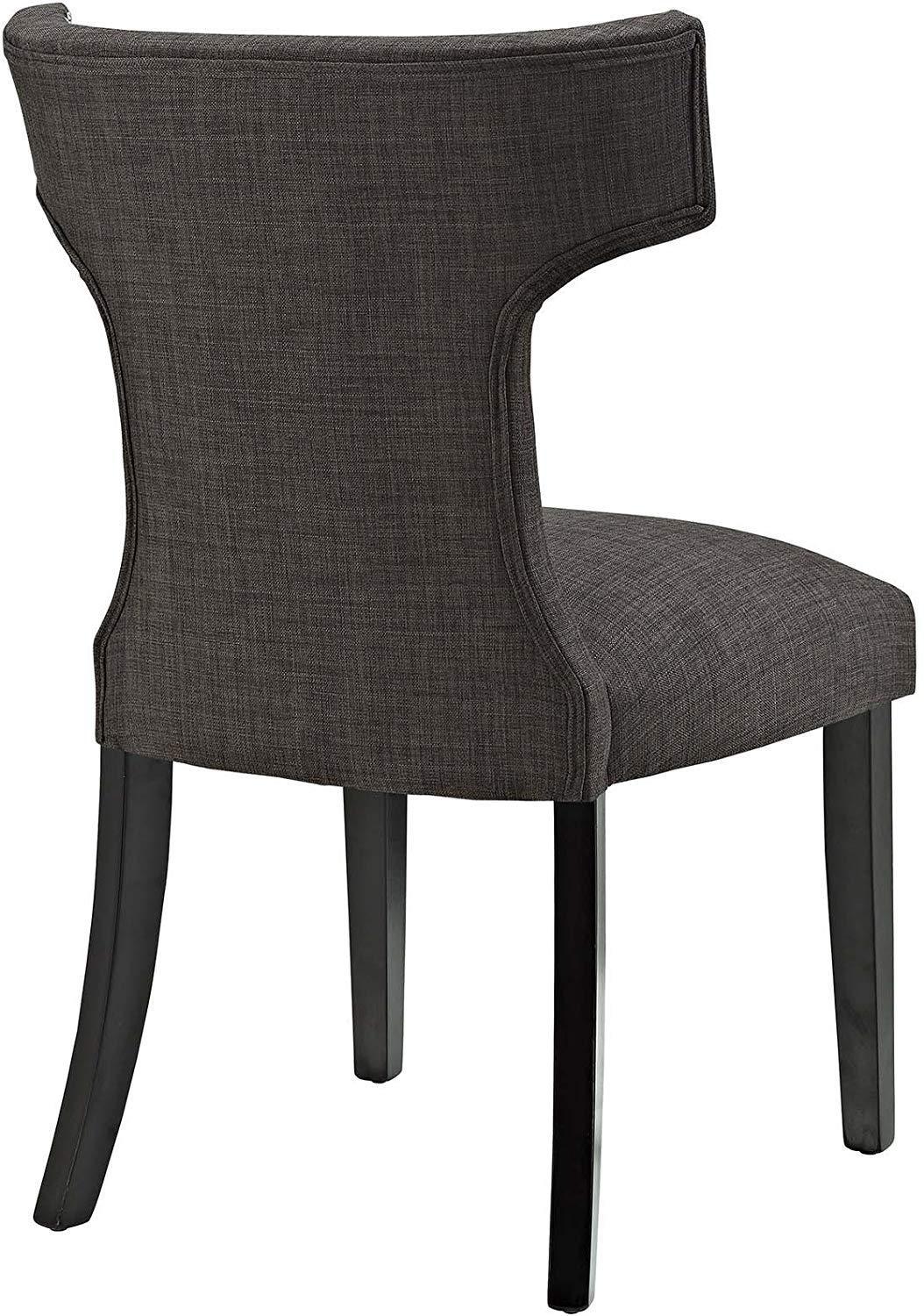 Modway Curve Upholstered Fabric Chair Home Office Garden | HOG-HomeOfficeGarden | HOG-Home.Office.Garden