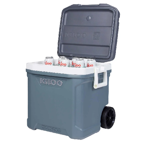 Igloo Maxcold Roller Cooler - 58.6L - Grey Home Office Garden | HOG-Home Office Garden | online marketplace 