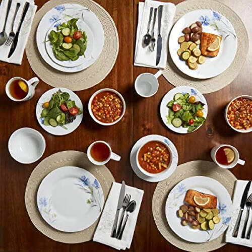 Taswirar Tabletops Wildflower - 16 Piece Dinnerware Saitin, Sabis na 4