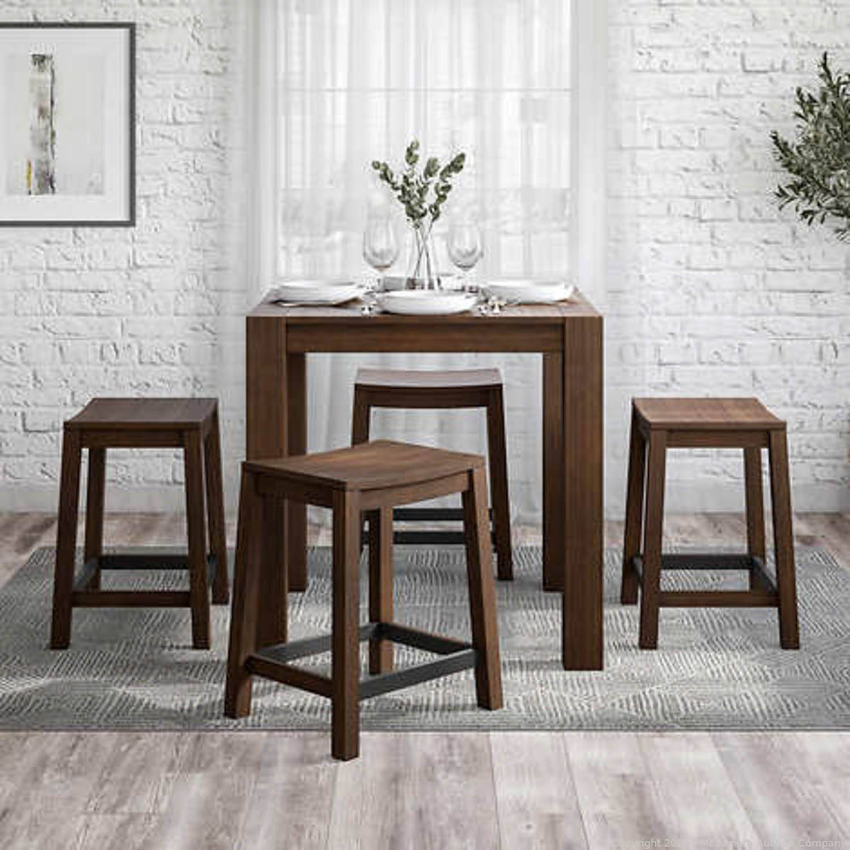 Benton 5-piece Counter-height Dining Set Home Office Garden | HOG-HomeOfficeGarden | online marketplace