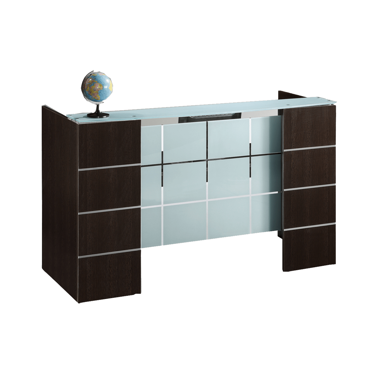 Wood Reception Office Table 1.6mtr